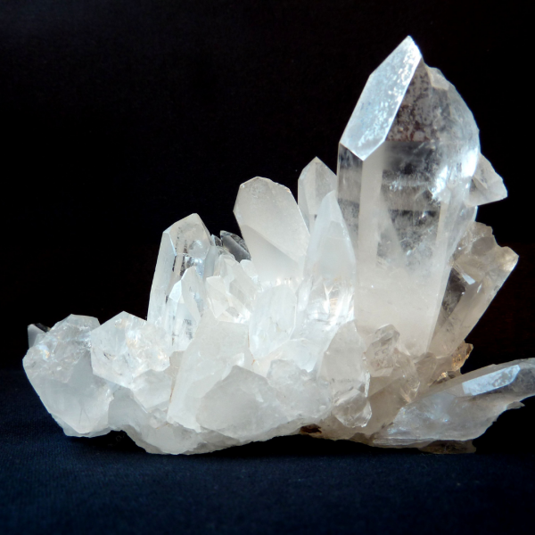 white crystals